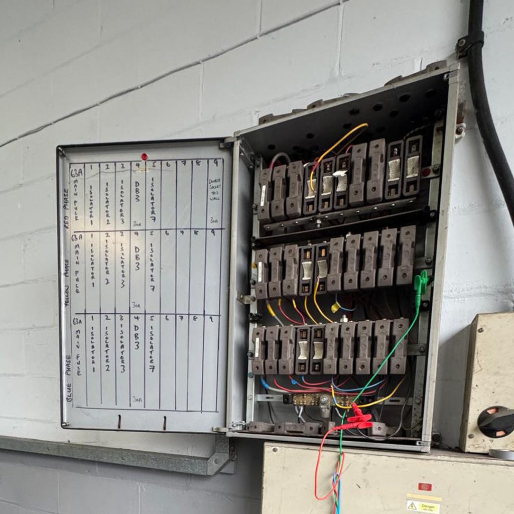 Commercial and industrial electrical box.