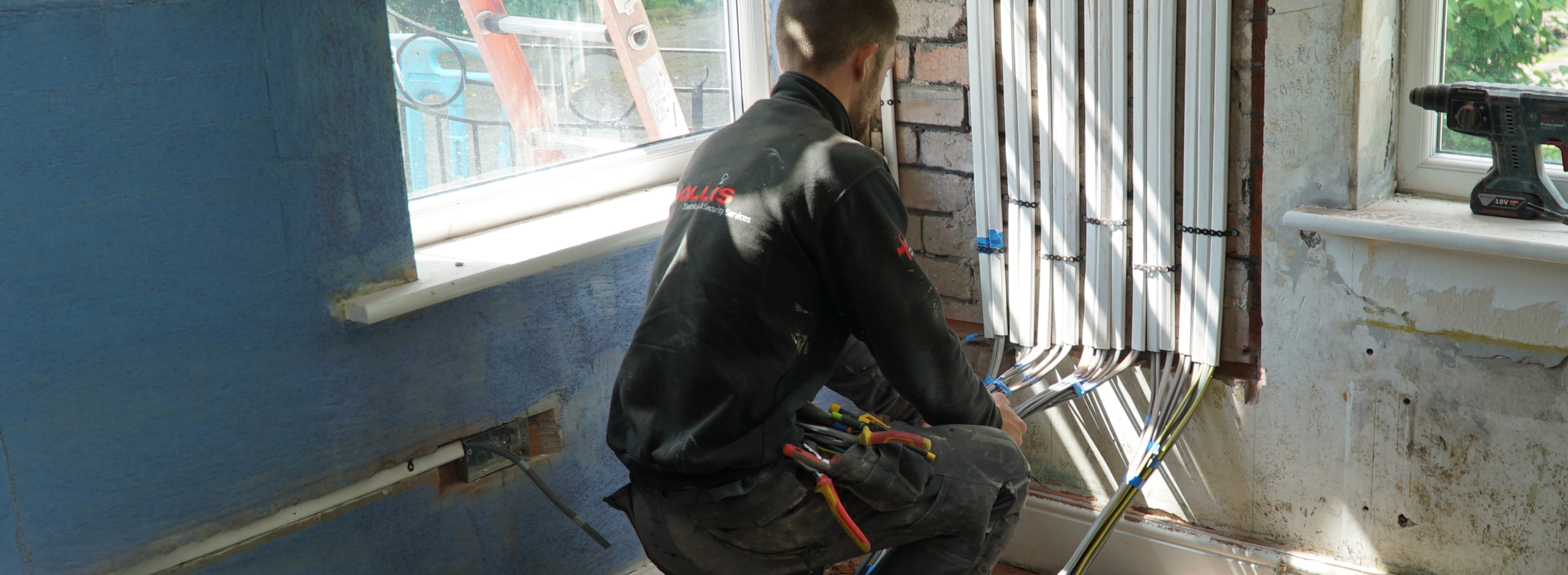 Hollis Electrical service work
